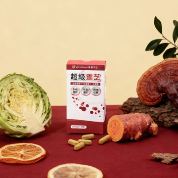 【VitaVerse 維他宇宙】超級靈芝膠囊*3入組