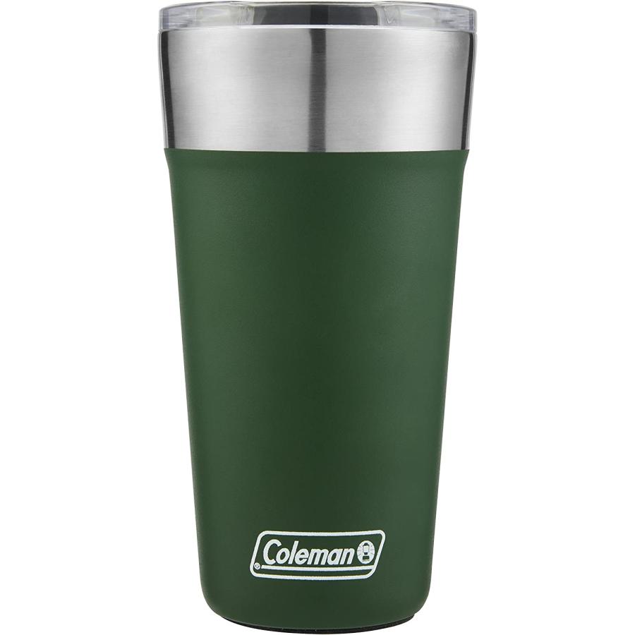 Coleman Insulated Stainless Steel 20oz Brew Tumbler, Heritage Green