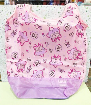【震撼精品百貨】Little Twin Stars KiKi&LaLa 雙子星小天使 雙子星環保提袋-粉紫#07364 震撼日式精品百貨