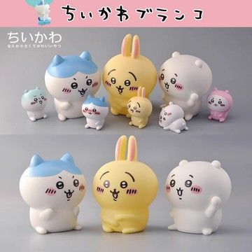 E哥❤日本正版 吉伊卡哇 Chiikawa自嘲熊Nagano自我吐槽小八貓搪膠公仔