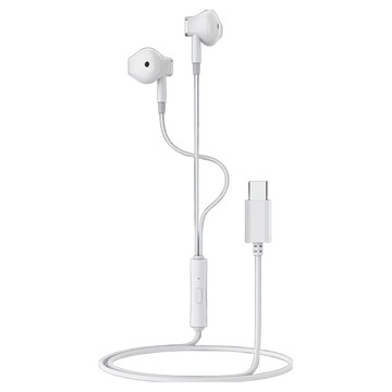 Celebrat D12 TYPE-C 耳塞式耳機 舒適配戴 入耳式設計 14.2mm驅動單元  白色