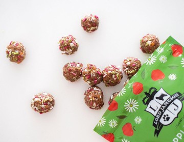 每日一蘋果補充維他命C和A【樂健森全有機能量球(蘋果)】狗零食