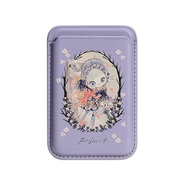 聯名 panibiscuit 女巫 磁吸皮革卡套 PBAA06