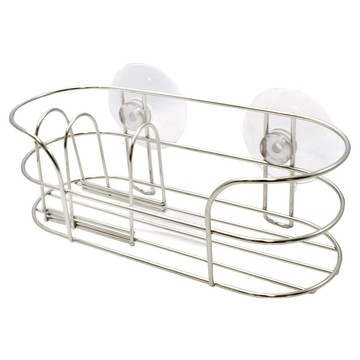 不鏽鋼吸盤放置架 DR-5410  銀色  1個