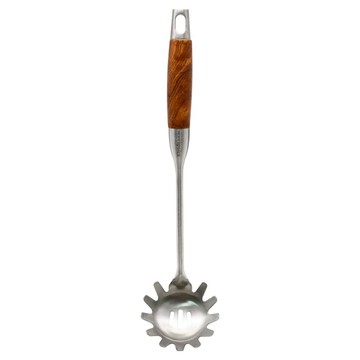 Kiyodo 304不鏽鋼絲登麗撈麵杓  34 x 8cm  銀色  1支