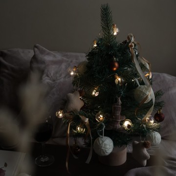 2025 韓式聖誕材料包組合 仿真聖誕樹 聖誕布掛飾 聖誕禮盒