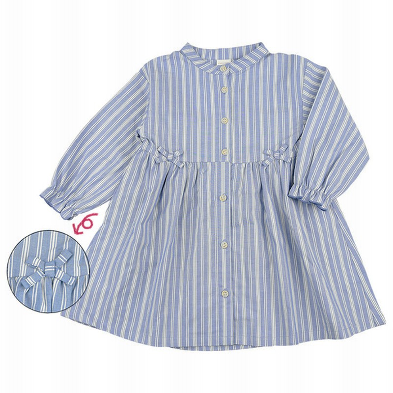 ワンピース Sale キッズ シャツワンピース サックス 110 ベビー キッズウェア キッズ 100 1cm ワンピース 赤ちゃん本舗 アカチャンホンポ 通販 Lineポイント最大1 0 Get Lineショッピング