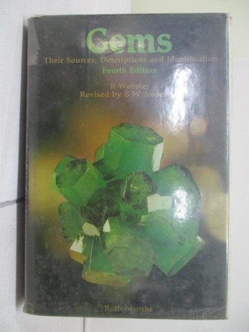 【書寶二手書T6／收藏_ZPD】Gems : Their Sources, Descriptions and Identification_Webster, Robert