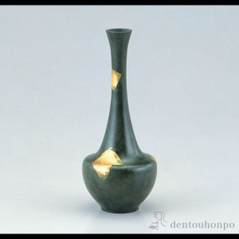 送料無料 銅製花瓶 利久形鶴首 木札名入れ可 敬老の日 プレゼント ギフト 花瓶 フラワーベース 花器 仏間 おすすめ 高岡銅器 通販 Lineポイント最大1 0 Get Lineショッピング