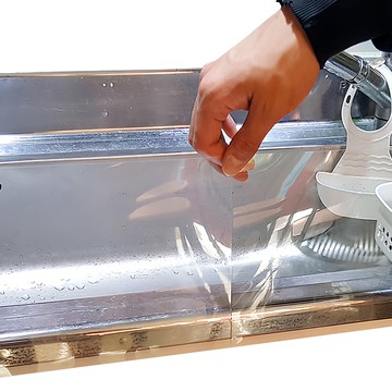 流理臺防濺擋水板 Set 4個  325x175 毫米 透明