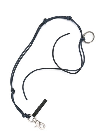 OUR LEGACY - Ladon leather keychain - unisex - Calf Leather - One Size - Blue