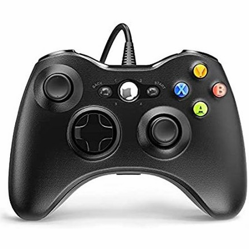 Xbox 360用有線コントローラー Yaeye ゲームコントローラー Xbox 360用 デュアルバイブレーションターボ付き Microsoft X 通販 Lineポイント最大get Lineショッピング