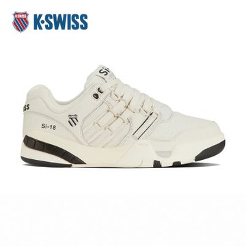 K-SWISS 經典運動鞋 SI-18 PREMIER 休閒 男鞋  米白色 07397-120-M