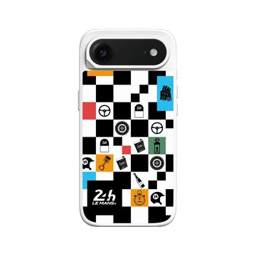 iPhone Air SolidX 白 - 24 Hours of Le Mans - 24H - Checkerboard