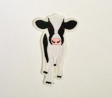 刺繡貼飾■牛
