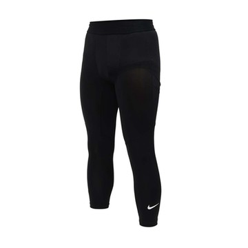 NIKE 男運動七分緊身褲-DRI-FIT 慢跑 路跑 瑜珈 有氧 運動長褲 FB7951-010 黑白
