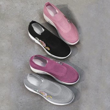 [韓國KW美鞋館]品味首選韓國爛漫清新網布休閒鞋(運動鞋/懶人鞋/娃娃鞋/莫卡辛/健走鞋)