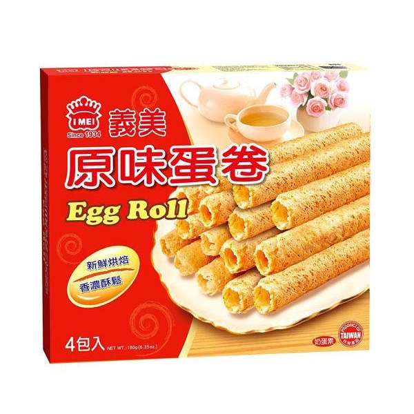 義美蛋捲量販盒-原味
