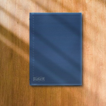 【Maruman】 KURUFIT 26孔夾B5/深藍 (原廠正貨)