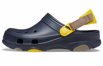 CROCS CLASSIC ALL TERRAIN CLOG NAVY YELLOW