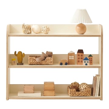 Sornia 幼兒用 MELLOW DIY開放式教具櫃 2層  白色