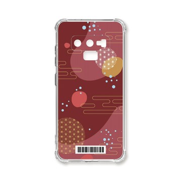 Note 系列殼 TRON 三星 NOTE 9 日系和風圓點流雲系列  載具 四角防摔殼 手機殼