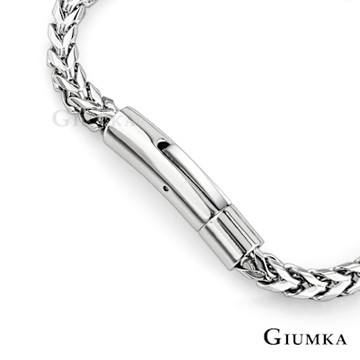 GIUMKA-古巴手鍊-男手鍊-卡扣