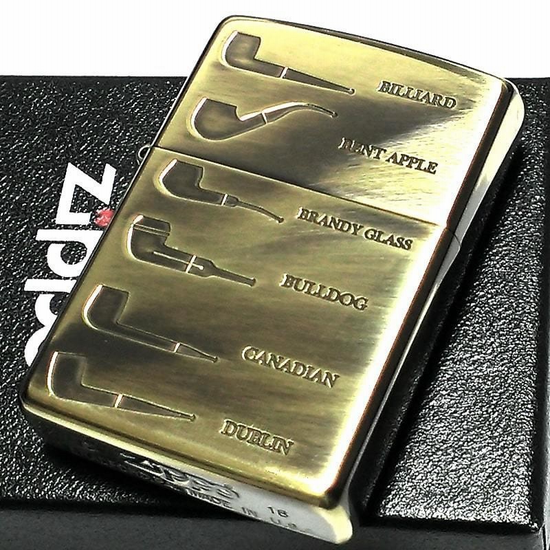 Zippo ライター Pl シェイプデザイン パイプ用ユニット アンティークブラス ジッポ かっこいい 真鍮古美ゴールド おしゃれ メンズ 通販 Lineポイント最大get Lineショッピング