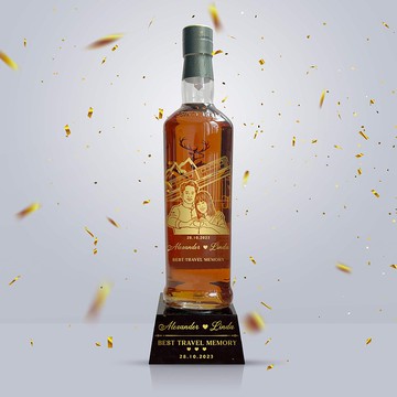 獎座訂製| Glenfiddich 18 獎座禮物 文字雕刻禮物  客製化禮物