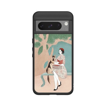 Pixel 8 Pro SolidSuit 黑 - 欣蒂小姐 Miss Cyndi - 靈獸 / 吾與綠木