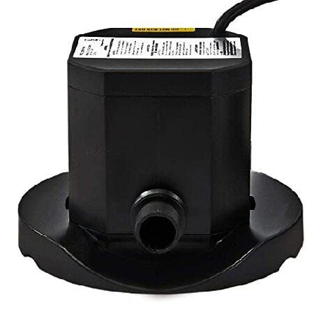 Rx Clear Submersible Cover Pump for Above Ground Pool 800 GPH with Automatic On Off Including Easy Clean Filter Pad and 25-Foot Power Cord R
