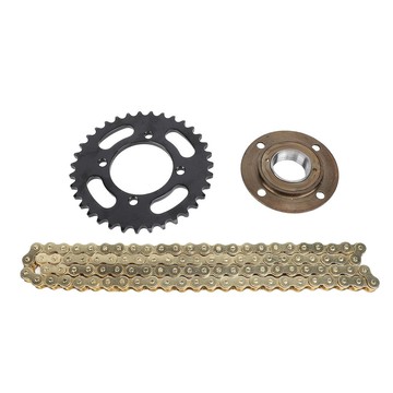 [waroom01] 420 鏈輪套件鋼 96 鏈節 35T 後無齒飛輪組,適用於 DIY 自行車迷你摩托車