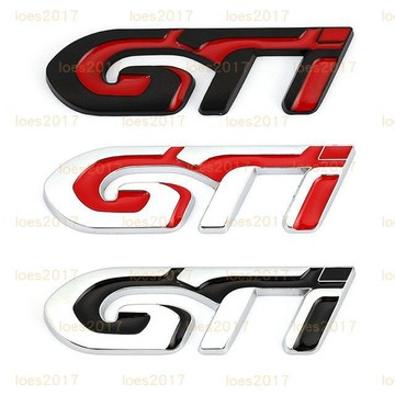 黑色 GTi PEUGEOT 寶獅 字標 字母標 字母 尾標 車標 後標 206 307 208 308 T9 306