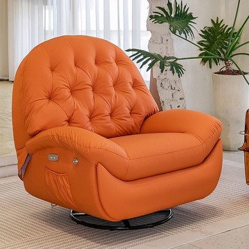 一博同款多功能沙發可躺陽臺休閑搖搖椅太空休閑客廳單人電動懶人[010209DD]