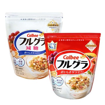 Calbee 卡樂比 富果樂 麥片-任選(水果380g/減糖350g)