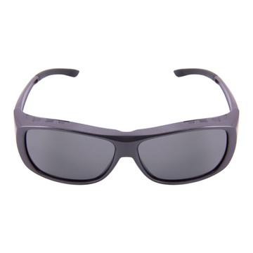 ALEGANT 輕奢時尚透氣方框全罩式防滑彈力鏡腳寶麗來偏光墨鏡  葡茶紫  148 X 132 x 49mm