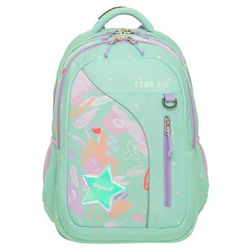 impact 怡寶成長型書包 IIM00303TG 100% 聚酯纖維  29 x 16 x 42cm  粉綠色