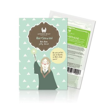 【 謝曬皮聯名 】蘆薈+海藻控油果凍面膜 40ml