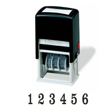 新力 S-409 黑4號6連自動號碼印