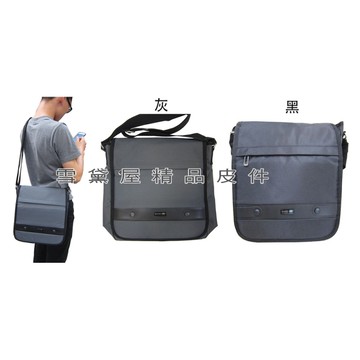 ~雪黛屋~BAIHO 書包大容量可放A4資料夾肩側包隨身物品專用放置台灣製造品質保證防水尼龍布OH274