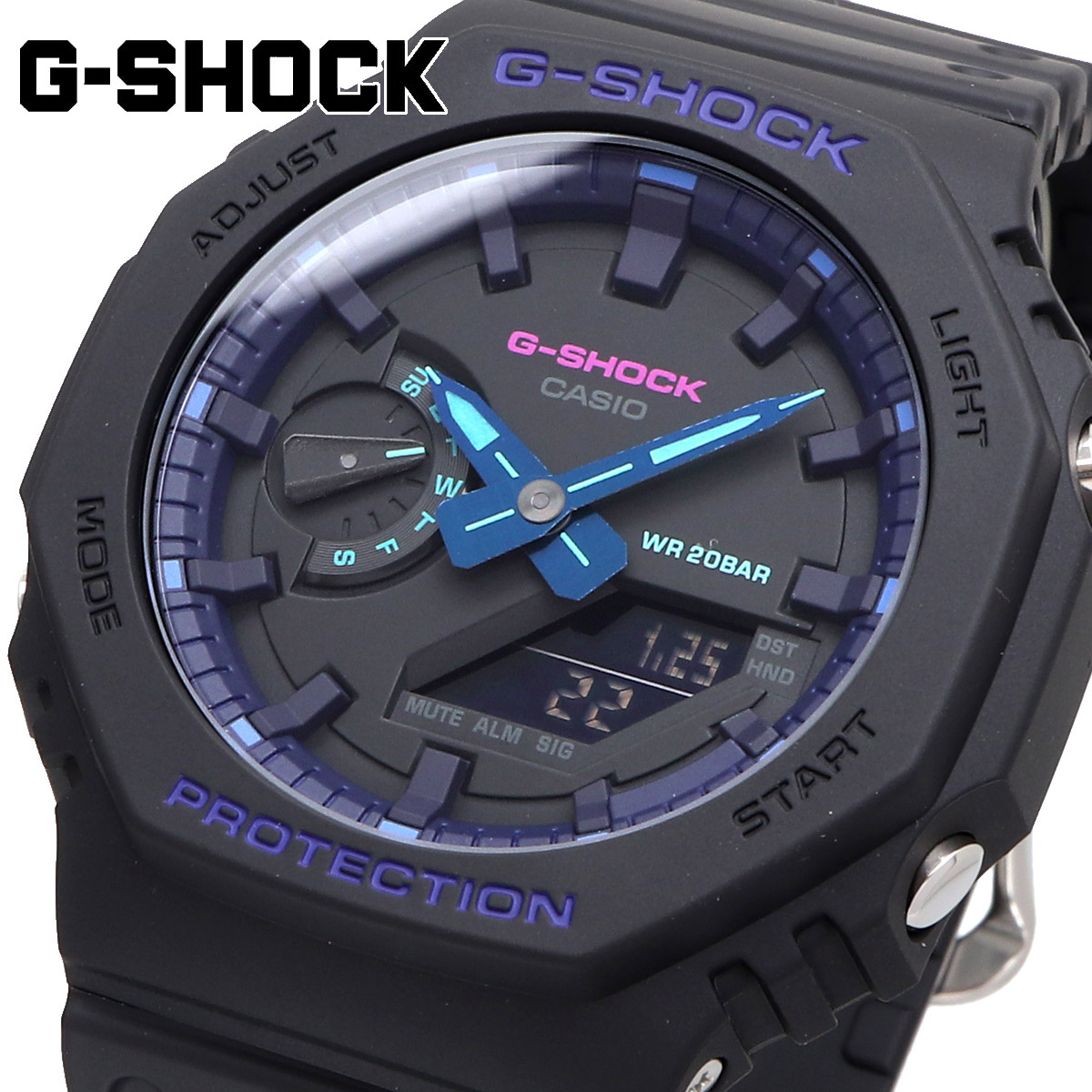 CASIO カシオ G-SHOCK 腕時計 メンズ Virtual Blueシリーズ 海外モデル