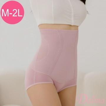 Daima黛瑪 大尺碼 高腰塑褲 塑褲 350D高腰雙層加壓束褲 M-XXL 兩色可選 收腹 曲線 9905