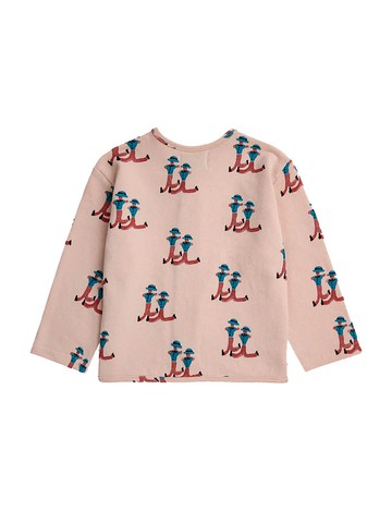 bobo choses baby dancing giants all overbuttoned sweatshirt