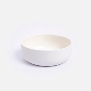 伊登雙釉強化瓷碗11cm 白