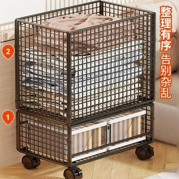 衣服收納筐可移動臟衣簍衛生間換洗衣籃子臟衣籃家用臟衣服收納桶ws7251