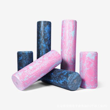 呂小軍泡沫軸肌肉放松腿部按摩器實心泡沫滾軸健身狼牙按摩瑜伽柱