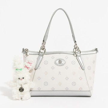 【官網獨家】PLAYBOY - 手提包  Iridescent Bunny系列 - 銀色/561-2503-82-6