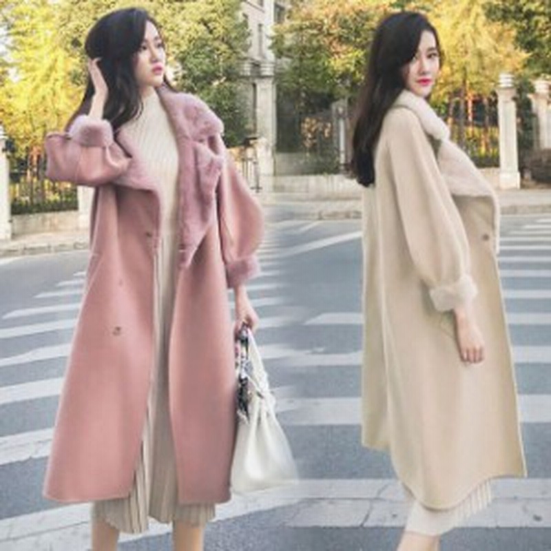 ラシャコート レディース ピンク チェスターコート 裏起毛コート 裏ボアコート 厚手 ロングコート 冬アウター 代 30代 パフスリーブ 韓 通販 Lineポイント最大6 0 Get Lineショッピング