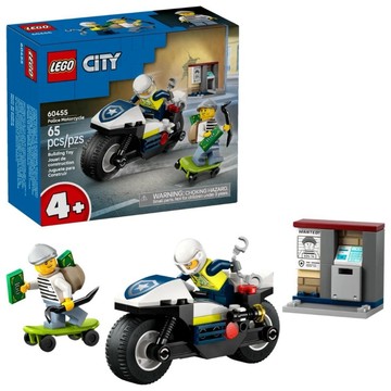 LEGO 60455 警用摩托車追逐戰 樂高® City系列 【必買站】樂高盒組
