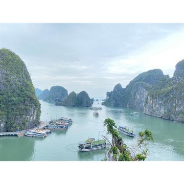 精選北越｜吉婆島跨海纜車.酒店下午茶.陸龍灣生態遊.下龍灣頂級薩奎拉日遊船.雙層纜車.三晚5星酒店六日｜含稅簽.高雄出發_25HANVN008